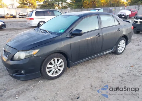 2009 Toyota Corolla S from USA, damaged, VIN 2T1BU40E99C044422